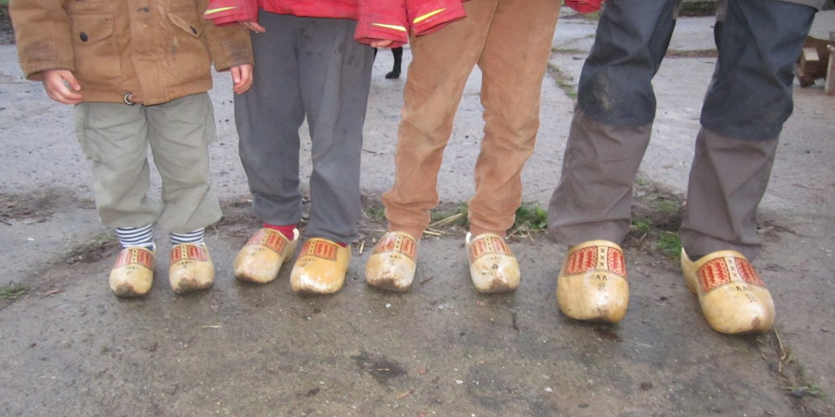 Wooden clogs for the whole&nbsp;family